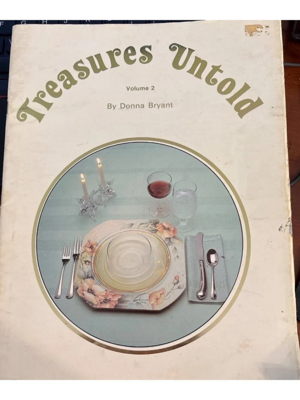 Vintage Treasures Untold Vol 2 Decorative Tole Painting Book Donna Bryant Signed